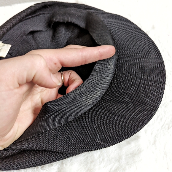 Vintage Cotton Black Cap Newsies - Picture 5 of 6